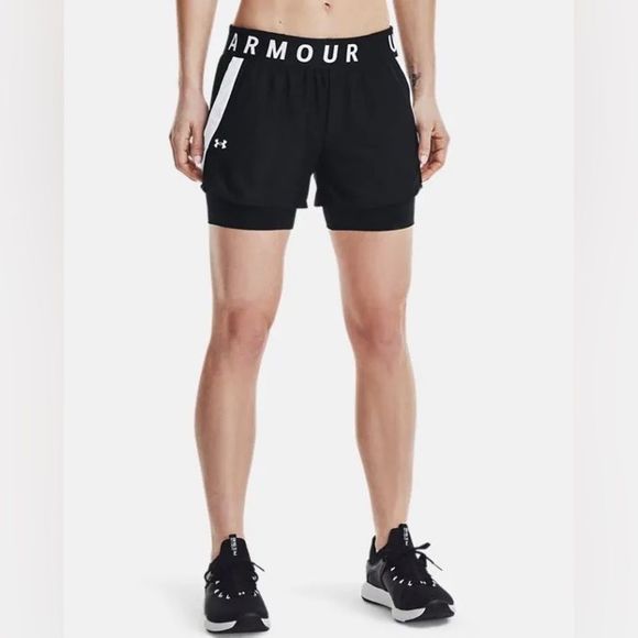 👑 Mix & Match 2/$90 👑 Under Armour Play Up 2-in-1 Shorts - Picture 1 of 7
